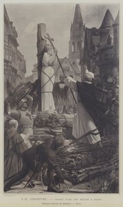 Jeanne dArc est Brulee a Rouen (Rouen