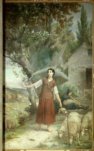 Joan of Arc (1412-1431) 13 yaşında babasının koyunlarını Domremy