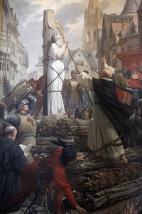 Ateşin üzerinde Joan of Arc