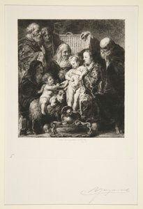 kutsal Aile by Jules Ferdinand Jacquemart