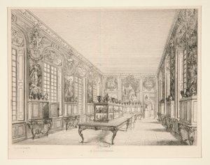 Le Kabine des Medailles by Jules Ferdinand Jacquemart