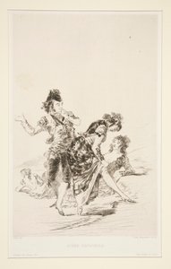 Sc?ne ispagnole (İspanyolca Sahne) by Jules Ferdinand Jacquemart