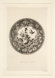 Fondemail Tabağı by Jules Ferdinand Jacquemart