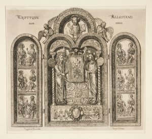 Almanca Üç Parçalı / Xllme by Jules Ferdinand Jacquemart