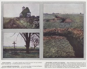 Fosse Martin, Nogeon Çevresindeki Tranchees, Le Calvaire de Fosse Martin