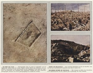 Fort de Vaux, Cotes de Belleville, Souville