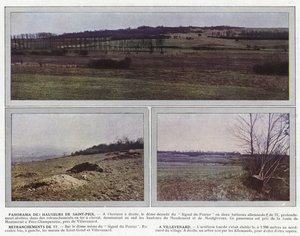 Saint-Prix Tepeleri Panoraması, 77 Siperleri, Villevenard