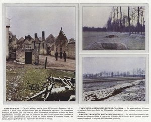 Soisy-aux-Bois, Chapton yakınlarındaki Alman Siperleri, Soisy