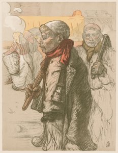 Au Pays Noir In the Black Country, c. 1898. by Jules Gustave Besson