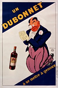 Diz çökecek bir Dubonnet, 1932. by Jules Isnard Dransy