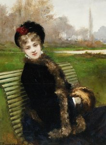 Park Bankı by Jules James Rougeron