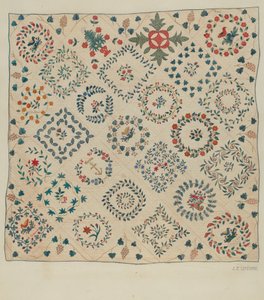 Örtü apliği, c. 1936.