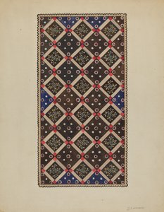 Düğme Kilim, c. 1936.