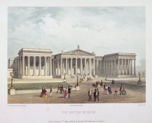 British Museum, Holborn, Londra, 1854