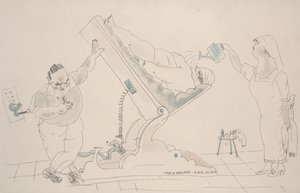 Azaltma (renk aşındırma) by Jules Pascin