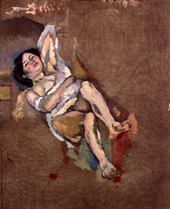 Limuzin Kadın, 1908 dolayları (tuval üzerine yağlı boya) by Jules Pascin