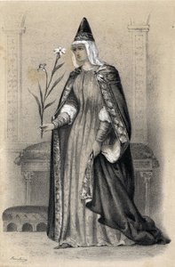 Canossa olarak bilinen Toskana Kontesi Mathilde