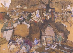 Gent'teki Eski Pazar by Jules de Bruycker