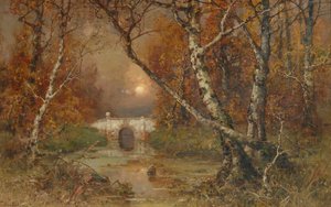 İhmal Edilen Park, 1883 by Juli Julievich Klever