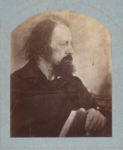 Alfred, Lord Tennyson, 1865. by Julia Margaret Cameron