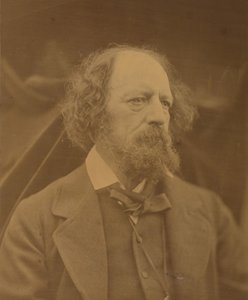 Alfred, Lord Tennyson, yak. 1865. by Julia Margaret Cameron