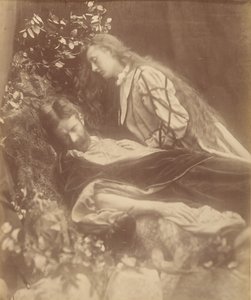 Gareth ve Lynette, 1874. by Julia Margaret Cameron