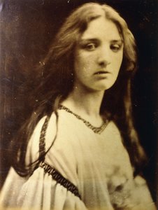 Nişanlı Mary, Mary Ryan, Temmuz 1867 by Julia Margaret Cameron
