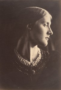 Bayan Herbert Duckworth, 1867. by Julia Margaret Cameron