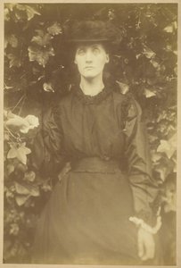 Bayan Herbert Duckworth, 1874. by Julia Margaret Cameron
