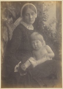 Gerald Duckworth ile Bayan Herbert Duckworth by Julia Margaret Cameron