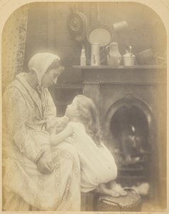 Bayan Rachael Gurney ("Tanrı Babamı Güvenli Bir Şekilde Eve Getirsin", "Üç Balıkçı Derinlere Yelken Açtı") by Julia Margaret Cameron