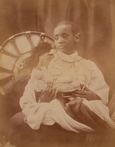 Prince Dejatch Alamayou of Abyssinia, c.1868