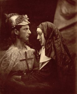 Sir Galahad ve soluk Rahibe, 1879