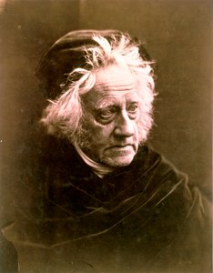 Sir John Frederick William Herschel, İngiliz astronom, 1867 by Julia Margaret Cameron