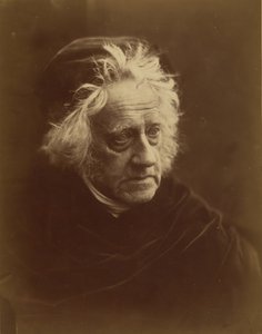 Sir John Herschel, 1867. by Julia Margaret Cameron