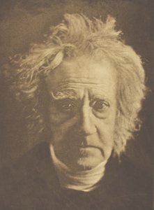 Sir John Herschel, 1867, basılmış c. 1893. by Julia Margaret Cameron
