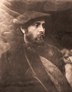 William Michael Rossetti. 19. yüzyıl (fotoğraf) by Julia Margaret Cameron