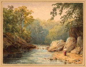 Emmet Burn'de, North Tyne'da by Julia Swinburne