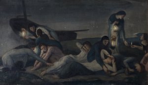 Bilge ve Aptal Bakireler, c.1920 by Julia Wedgewood