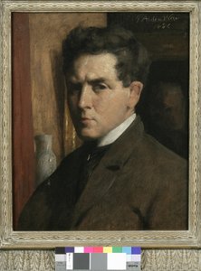 Otoportre, 1886 by Julian Alden Weir