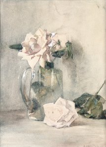 Gül Çalışması (kağıt üzerinde wc) by Julian Alden Weir