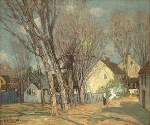 Windham Köyü, 1913-14 civarı (maun panel üzerine yağlıboya)