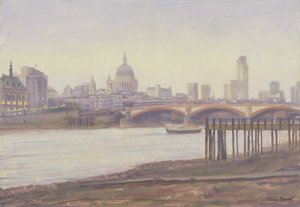 Bankside - Alacakaranlık by Julian Barrow