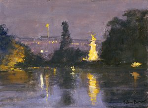 Buckingham Sarayı - Gece by Julian Barrow
