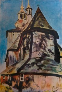 Krakow yakınlarındaki kilise, 1913 1934