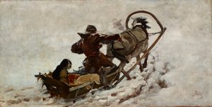 Köpekler avda, 1886 dolayları (tuval üzerine yağlıboya)
