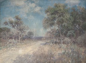 Tepelere Giden Yol, 1918 dolayları (tuval üzerine yağlı boya)