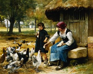 Besleme zamanı, by Julien Dupre