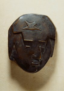 Genç Yüzü; Bir Genç Kızın Yüzü, c.1928-1929 by Julio Gonzalez