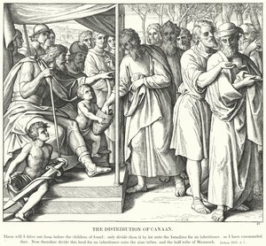 Kenan Dağılımı (gravür) by Julius (after) Schnorr von Carolsfeld